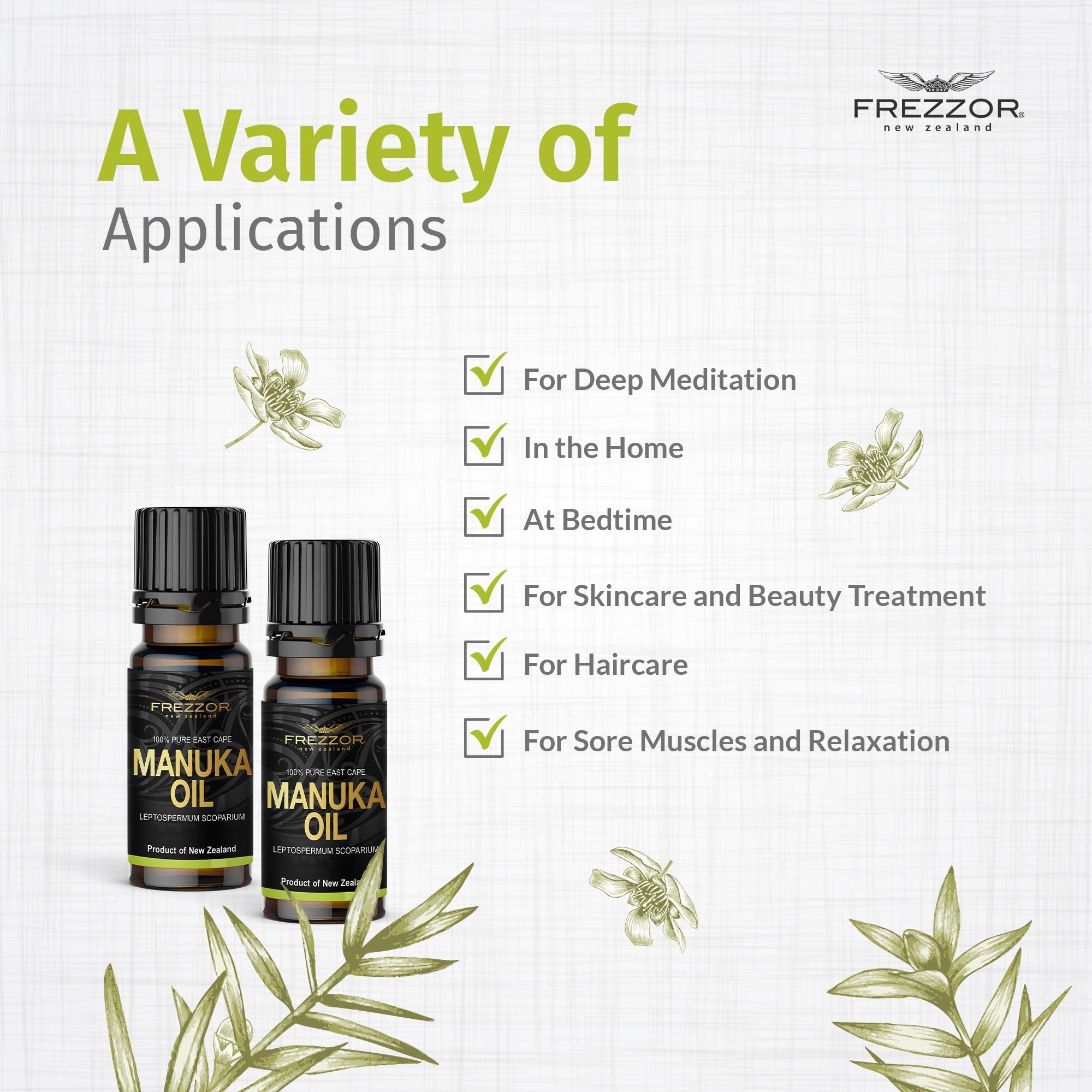 100% Pure Manuka Oil