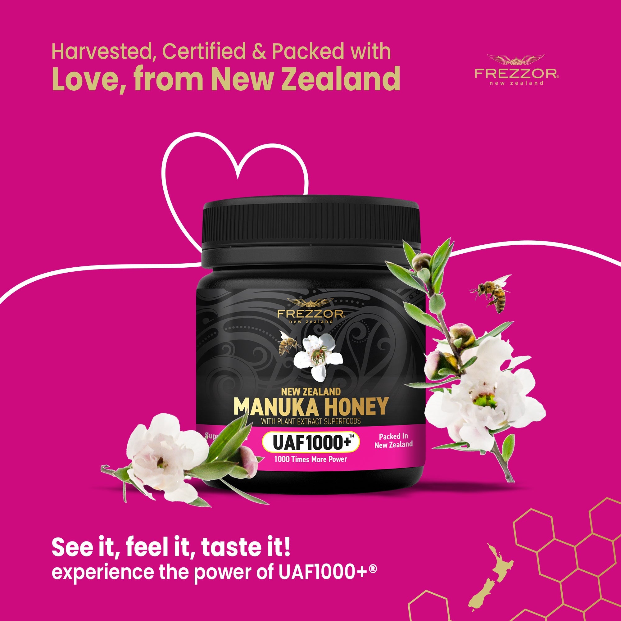 Breitsamer SuperLife Original Manuka-Honig 250g Purer 100% Manuka-Honig