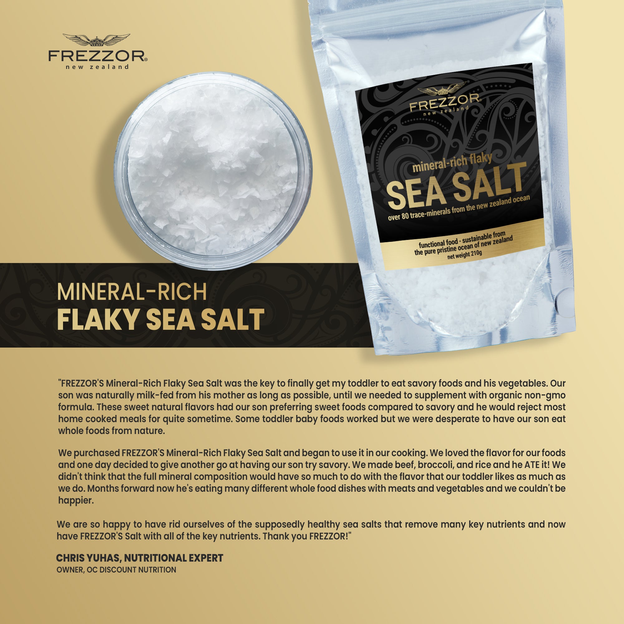Flaky Sea Salt Pouch